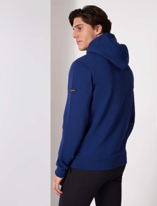 CAVALLARO NAPOLI MARIZINO HOODIE HELDERBLAUW