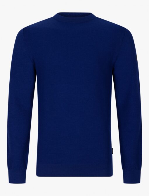 CAVALLARO NAPOLI LUINO R-NECK TRUI HELDERBLAUW