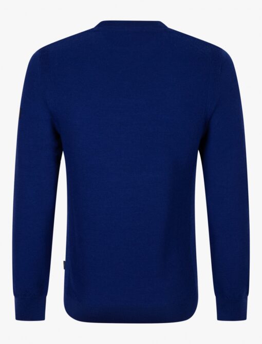 CAVALLARO NAPOLI LUINO R-NECK TRUI HELDERBLAUW