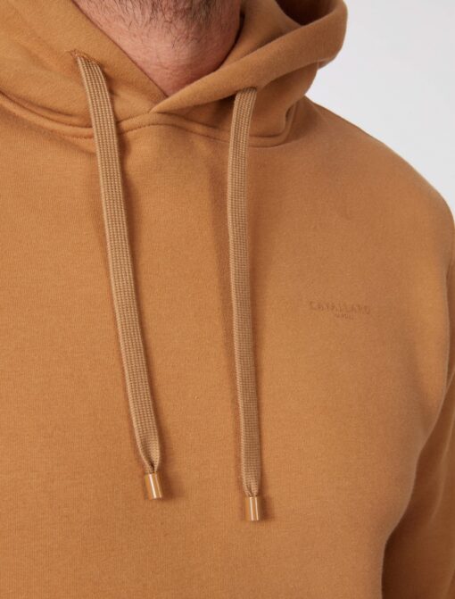 CAVALLARO NAPOLI MARIZINO HOODIE CAMEL