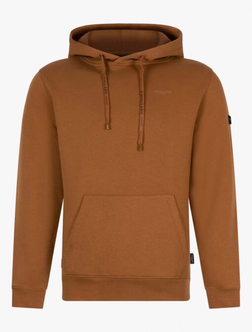 CAVALLARO NAPOLI MARIZINO HOODIE CAMEL