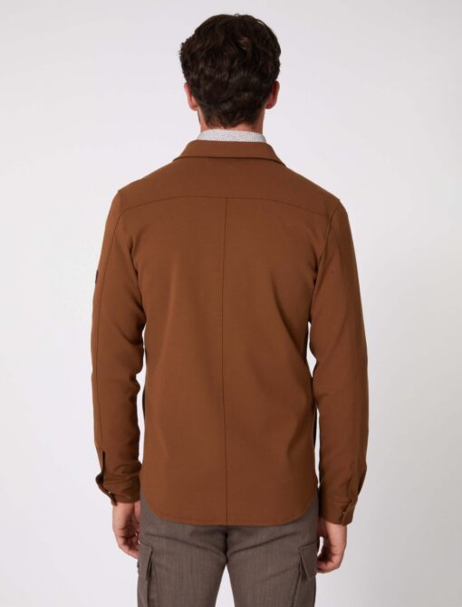 CAVALLARO NAPOLI ZINAMBO OVERSHIRT CAMEL