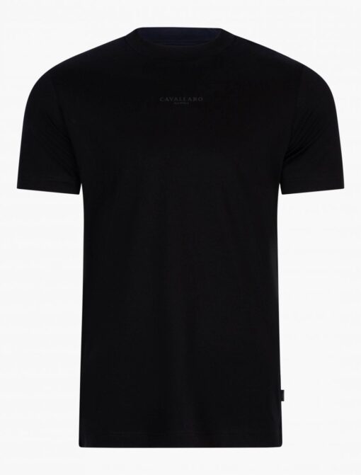 CAVALLARO NAPOLI CHIAVARI T-SHIRT ZWART