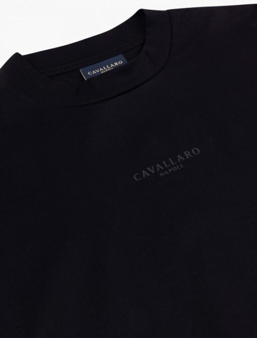 CAVALLARO NAPOLI CHIAVARI T-SHIRT ZWART