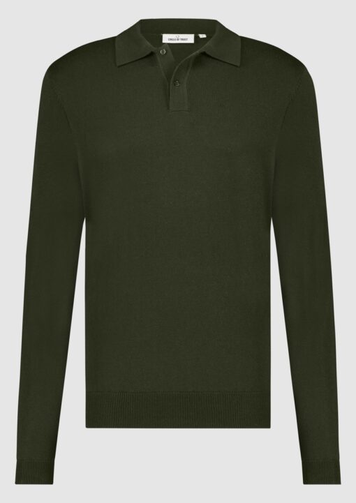 CIRCLE OF TRUST HARVEY POLO DARK ARMY