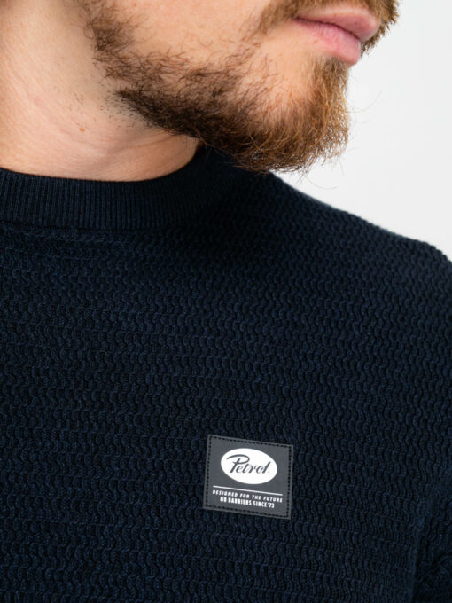 Petrol Industries Knitwear Ronde hals Dark Sapphire