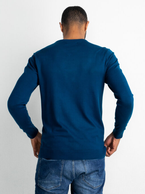 Petrol Industries Fijngebreide pullover Dark Lagoon