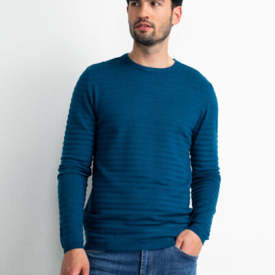 Petrol Industries Fijngebreide pullover Dark Lagoon