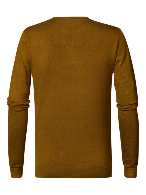 Petrol Industries Fijngebreide pullover Dark Gold