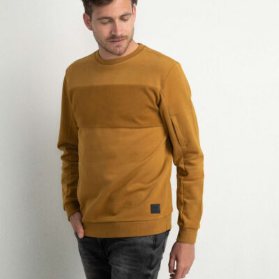 Petrol Industries Sweater Dark Gold