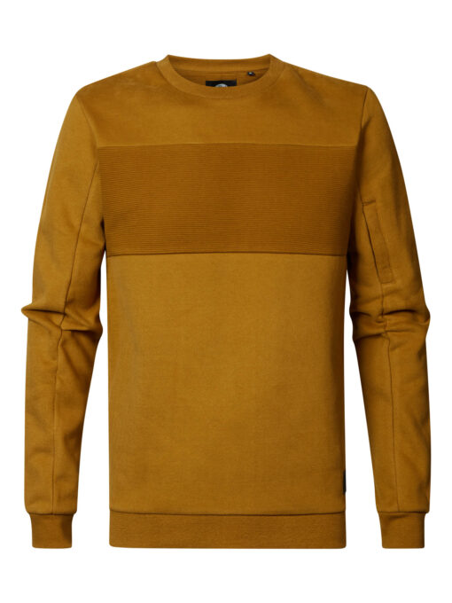 Petrol Industries Sweater Dark Gold