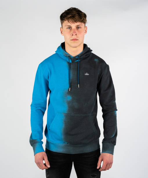 SEAS'SONS HOODIE DARK GREY-BLUE