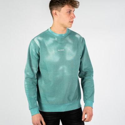 SEA'SONS SWEATER DEEPSEA GREEN-GREY