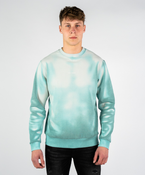 SEA'SONS SWEATER DEEPSEA GREEN-GREY