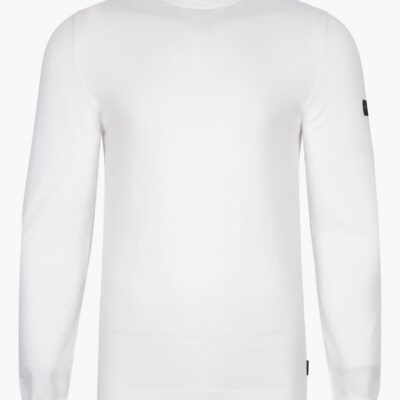 CAVALLARO NAPOLI SORRENTINO R-NECK PULLOVER OFF WHITE