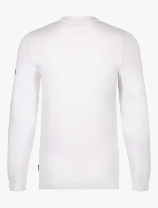 CAVALLARO NAPOLI SORRENTINO R-NECK PULLOVER OFF WHITE