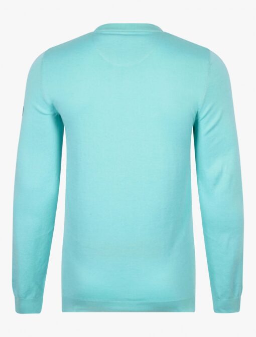 CAVALLARO NAPOLI SORRENTINO R-NECK PULLOVER BLAUW