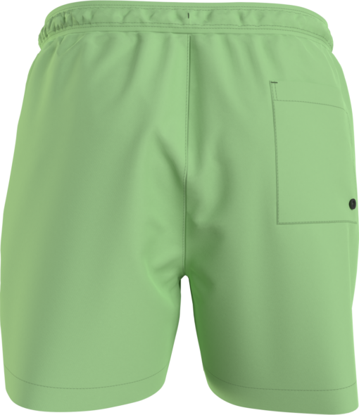 Calvin Klein Medium Zwemshort Met Trekkoord Intense Power Lime Mist