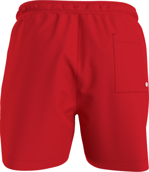 Calvin Klein Medium Zwemshort Met Trekkoord Cajun Red