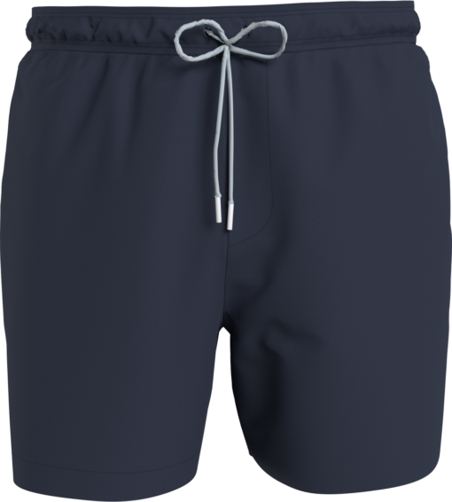 Calvin Klein Medium Zwemshort Met Trekkoord Logo Tape Navy Iris