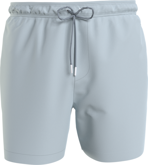 Calvin Klein Medium Zwemshort Met Trekkoord Logo Tape Icestorm