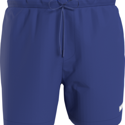 Calvin Klein Medium Zwemshort Met Trekkoord Core Solids Mid Azure Blue