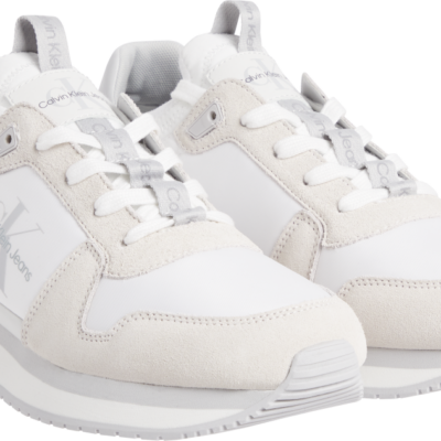 Calvin Klein Suède Sneakers Bright White