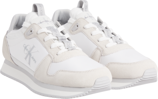 Calvin Klein Suède Sneakers Bright White