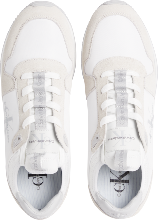 Calvin Klein Suède Sneakers Bright White