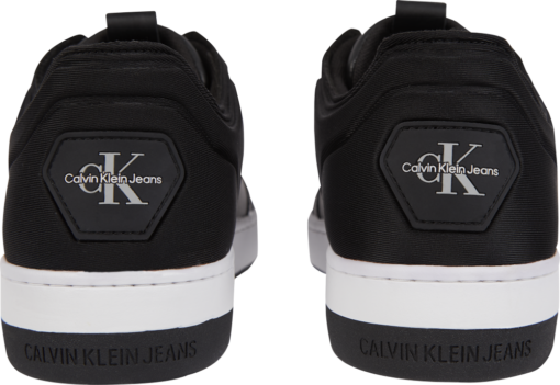 Calvin Klein Leren Sneakers Black