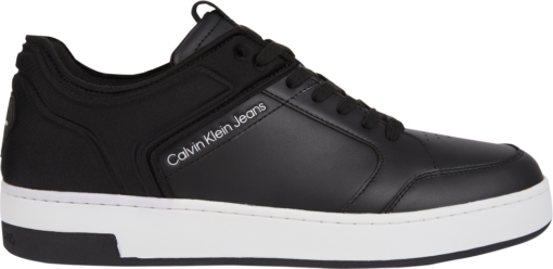 Calvin Klein Leren Sneakers Black