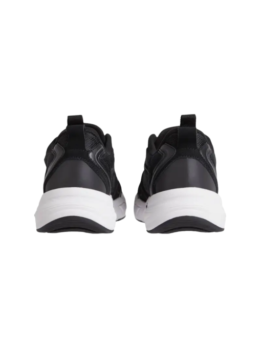 Calvin Klein Leren Sneakers Black/White