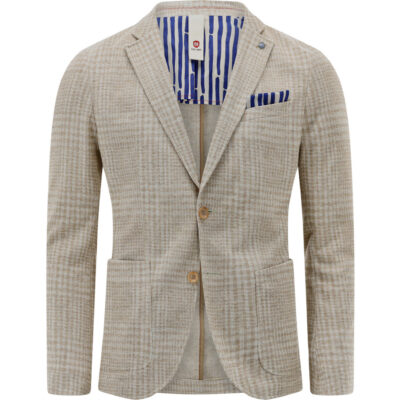 Club of Gents Jersey Sakko CG Carter Beige