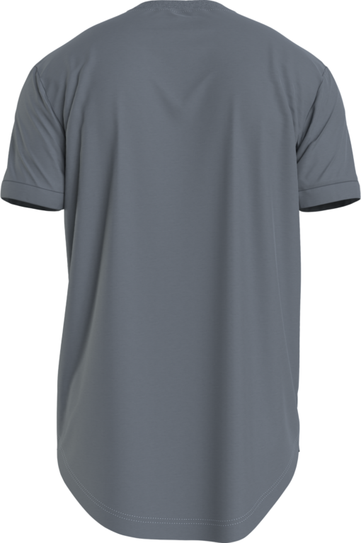 Calvin Klein T-Shirt Met Embleem Overcast Grey