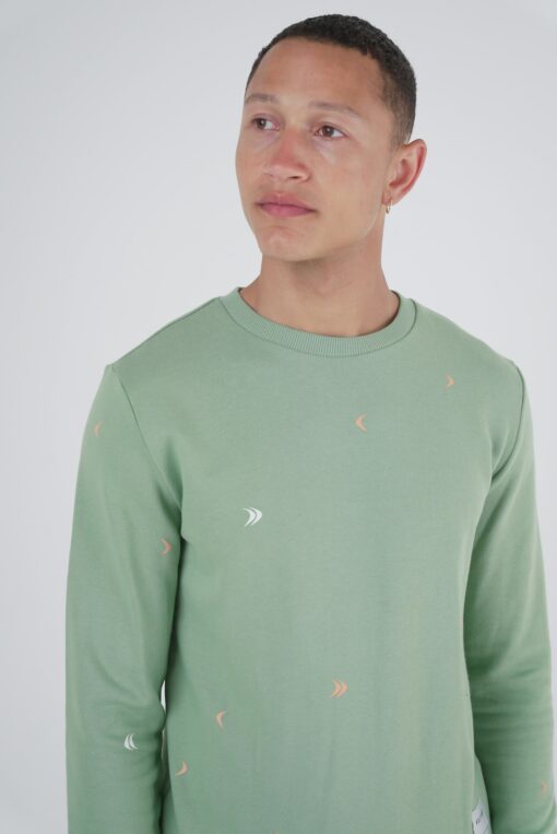 Kultivate Sweater Archer loden frost