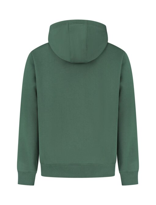 Purewhite Champagne All Day Hoodie Forest Green Loose Fit