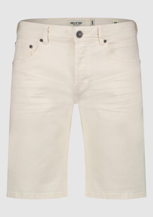 CIRCLE OF TRUST CONNOR DENIM SHORT ANTIQUE WHITE