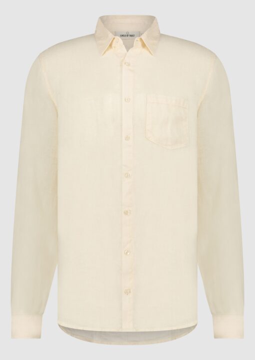 CIRCLE OF TRUST RAUL SHIRT ANTIQUE WHITE