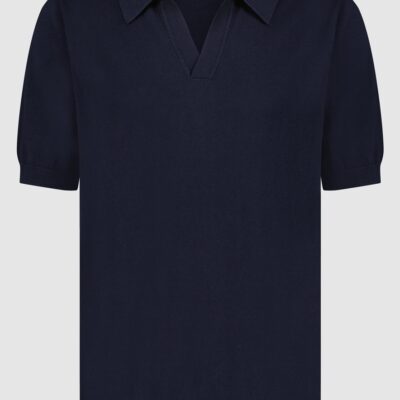 CIRCLE OF TRUST GAVIN POLO MULBERRY BLUE