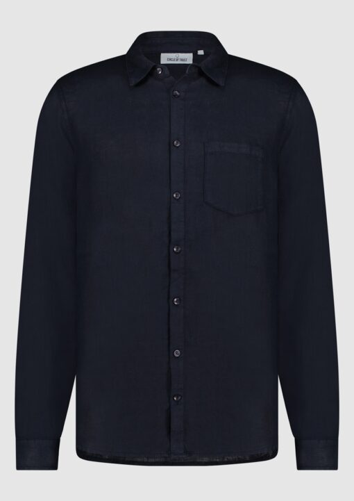 CIRCLE OF TRUST RAUL SHIRT MULLBERRY BLUE