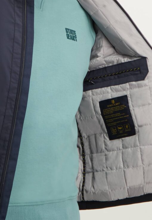 State of Art OUTERWEAR waterafstotende jas donkerblauw