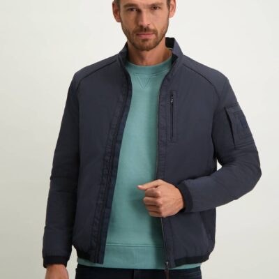 State of Art OUTERWEAR waterafstotende jas donkerblauw