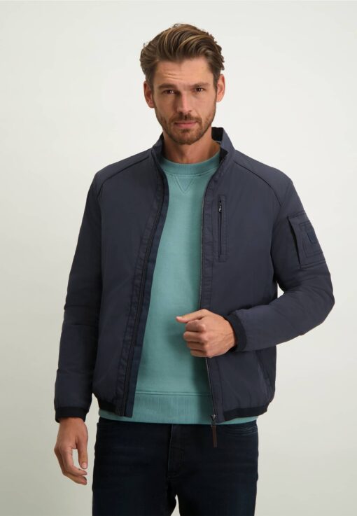 State of Art OUTERWEAR waterafstotende jas donkerblauw