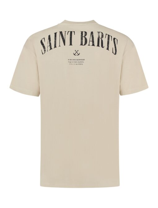 Purewhite Saint Barts Club T-shirt Sand