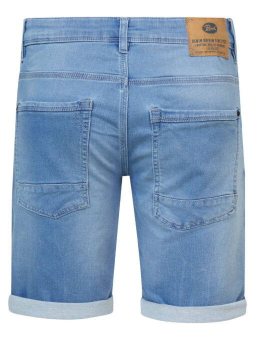 PETROL INDUSTRIES JACKSON DENIM SHORT LICHT BLAUW