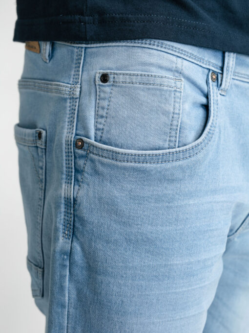 PETROL INDUSTRIES JACKSON DENIM SHORT LICHT BLAUW