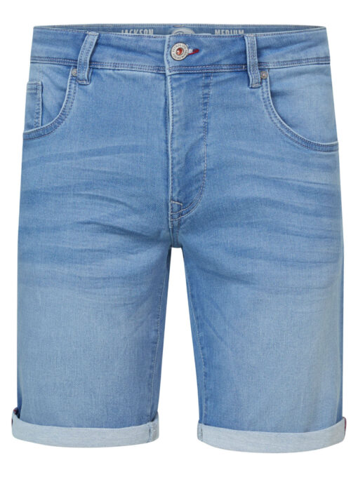 PETROL INDUSTRIES JACKSON DENIM SHORT LICHT BLAUW