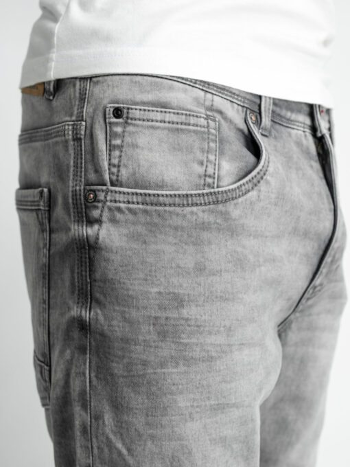 PETROL INDUSTRIES JACKSON DENIM SHORT LICHT GRIJS