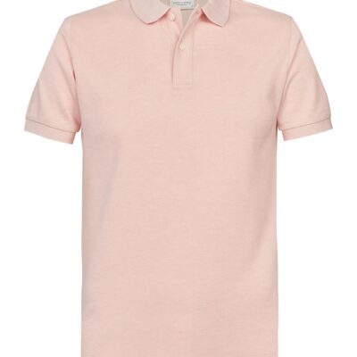 Profuomo Licht roze pique polo