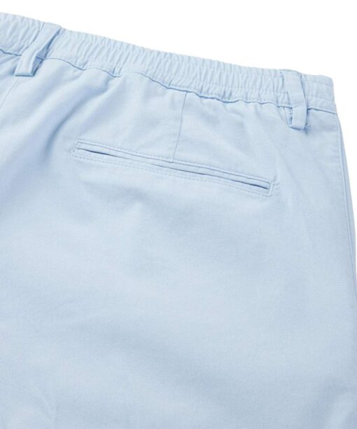 Profuomo Blauwe sportcord shorts